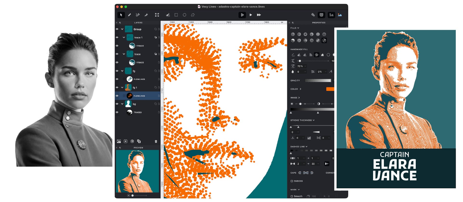 Vexy Lines product banner