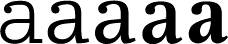 Graduated test variants for a letterform decision