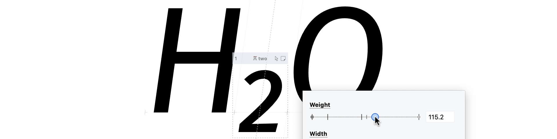 Variable fonts in motion