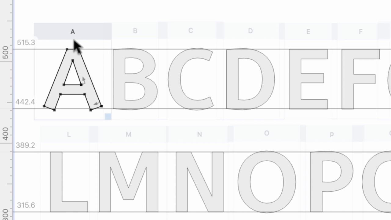 From Sketch to Font in Minutes with Built-in ScanFont