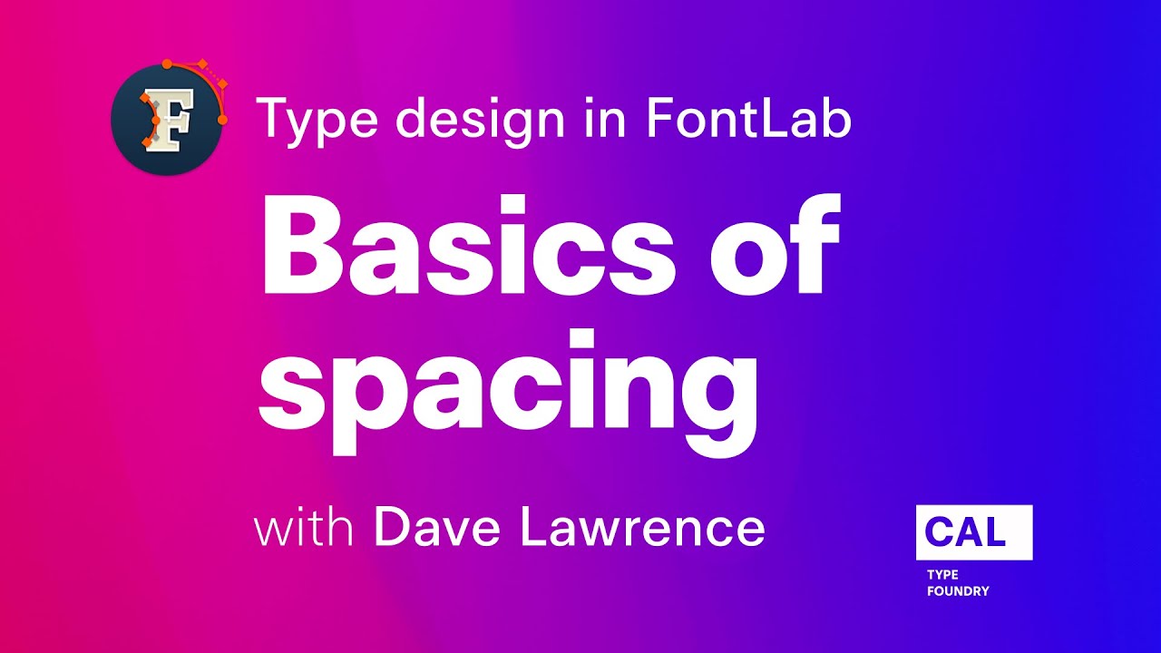 Basics of spacing in FontLab 7